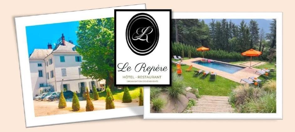 Hotel Restaurant Le Repere Vizille Exterior photo